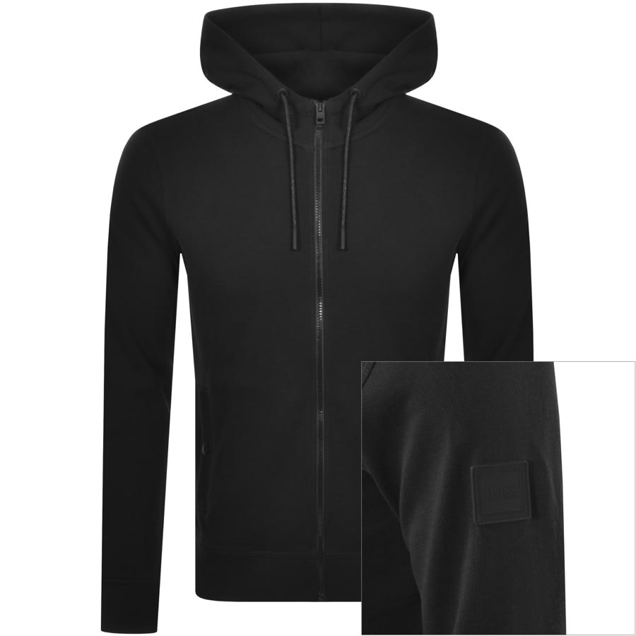 Alternative Image for ProductBOSS Zounds 1 Full Zip Hoodie Black1